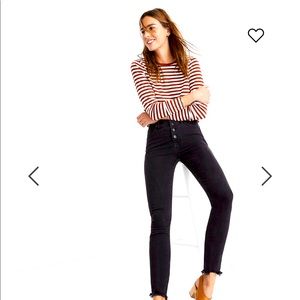 Madewell Petite 10" High-Rise Skinny Jeans